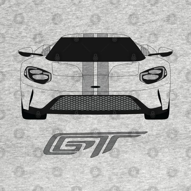 Ford GT by AutomotiveArt